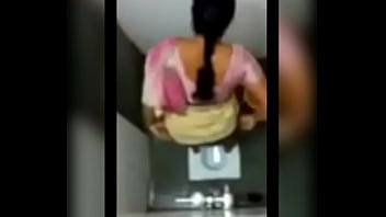 Desi aunty pissing in public toilet