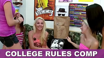 College rules collection of teen sluts fuckin