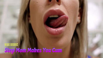 Step mom makes you cum with just her mouth ni