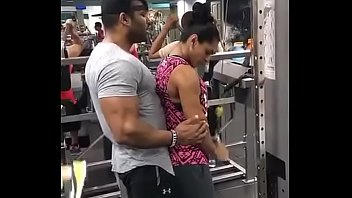 Gym exercise touch