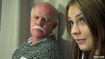 Old young porn teen gangbang by grandpas pussy 