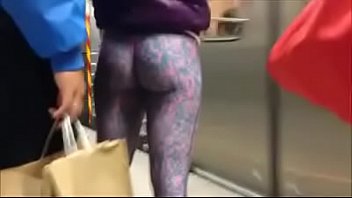 Following a spandex slut