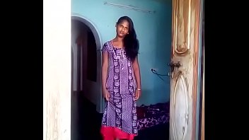 Indian girl in nighty