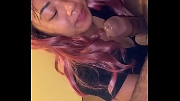 Asian pinky sucking bbc and taking backshots