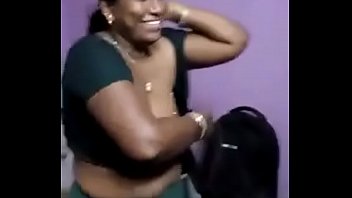 Very shy tamil aunty stripping infront of neigh