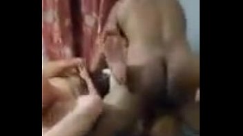 Indian threesome sex two woman one man