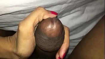 My wife blowing her friend