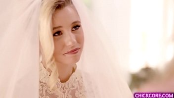 Gorgeous young bride carolina sweets has lesbia