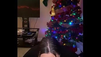 Christmas head from cheating gf