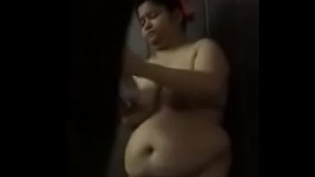 Indian bhabi expose her mega tits while dress c