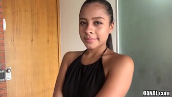 Colombian 18yo maria antonia alzate takes big d