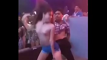 Indian girl stripping at college party