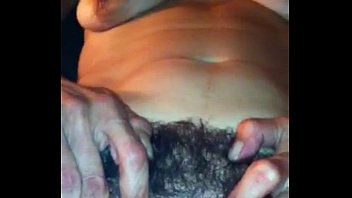 Closeup of my wife039s big hairy pussy