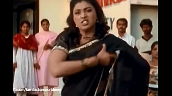 Roja removing her saree in public hot and horny